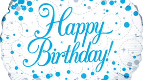 (image for) Blue Sparkling Fizz Birthday